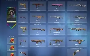 VALORANT - PACOTE CHAMPIONS + SKINS