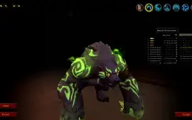Druida com Mage Tower Feral antigo e Guardian novo