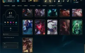 Ferro 2 com 85 Champs e 41 Skins ( SUP / ADC / MID )