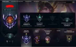 Conta Diamante 4 e Platina 4