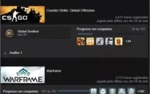 CS GO - BOOSTING DE HORAS E DESBLOQUEIO DE CONQUISTAS