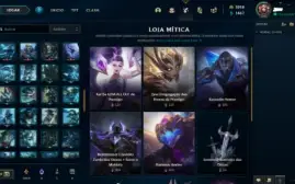 Conta lol com todos os campeões + 195 skins (descrição)