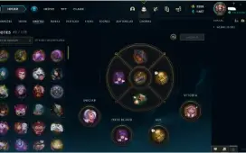 Conta lol com todos os campeões + 195 skins (descrição)
