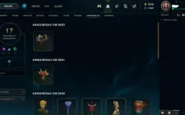 Conta lol com todos os campeões + 195 skins (descrição)