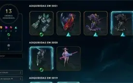 Vendo conta de nivel 500 full campeão