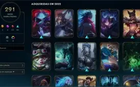 Vendo conta de nivel 500 full campeão