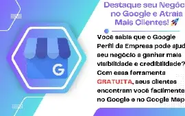 Seu Negócio Ainda Não Está no Google?