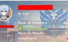Conta Ar 46,Ganyu,Zhongli,Venti e Vários T5 e Falcão(Promo!)