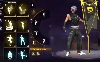 Conta Free Fire Completa: Peitorais, Emotes Raros e Armas...