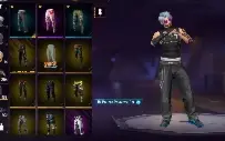 Conta Free Fire Completa: Peitorais, Emotes Raros e Armas...