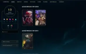 Conta Lol Mestre e Diamante 1 Flex Handlvl 2019
