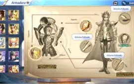 Conta Saint Seiya Awakening LVL 48, Personagens 80, Skins