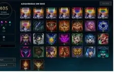 Conta League of legends 1141 Skins, Lvl 755