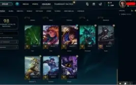 Conta Unranked LOL - Nvl 30 c/ Skin Épica
