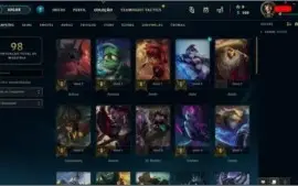 Conta Unranked LOL - Nvl 30 c/ Skin Épica