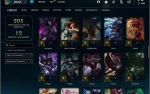 Conta unranked com 23 Skins e 66 Champs (Ex Platina)