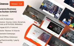Businesso - Script SaaS PHP para Criação de Sites de Negócio