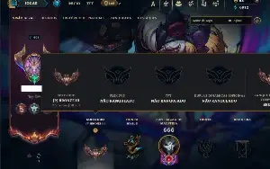 Bronze 3 com TODOS os champs e 174 Skins ( Nivel 606 )