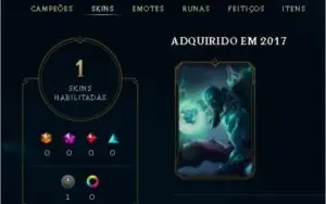 Conta league of legends Gold5