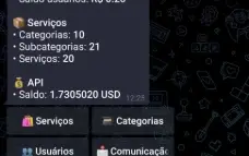 Bot smm telegram completo 
