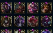 Conta Ouro 3 232 skins, 177 ícones, quase todos campeões