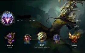 Conta lol - Mais de 900 reais em skins e Gold 5