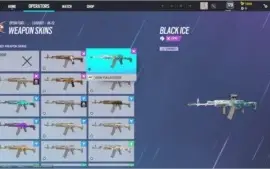 Conta Rainbow Six Pc com Aki no Tsuru e Blue Nebula