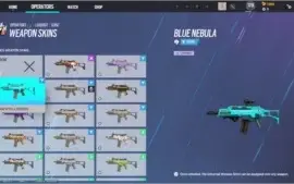 Conta Rainbow Six Pc com Aki no Tsuru e Blue Nebula