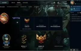 Conta D5 Season 6/7 - Borda D5 - 311 Skins - 250 ícones