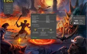 Char lvl 103, em lobera, EK, com alguns addons e montarias.