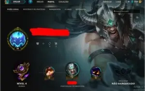 Conta Unranked De League Of Legends, Nv.30