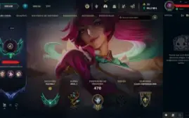 Conta LoL Platina I / Full Champs / Nível 408 / 185 Skins