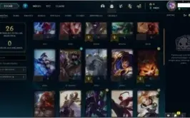 CONTA PLATINA 4 LOL