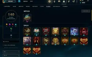Conta Main Yasuo (550K Maestria) E Zed (340K De Maestria)