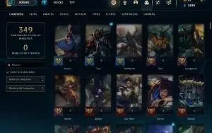 Conta Main Yasuo (550K Maestria) E Zed (340K De Maestria)