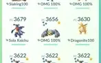 Conta de Pokemon go LVL 41 com 429 brilhantes e 359 100%!