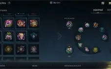 conta wild lol e tft mestre