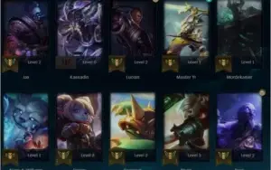 CONTA LOL MESTRE 70% WINRATE MMR CHALLENGER