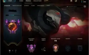 CONTA LOL MESTRE 70% WINRATE MMR CHALLENGER