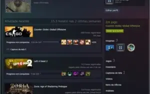 Conta Steam CSGO, Old 5 anos, prime e operação ativa
