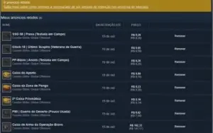 Conta Steam CSGO, Old 5 anos, prime e operação ativa