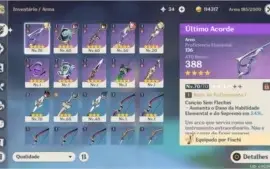 conta genshin impact ar 35 otimos hutao, zhong e mais