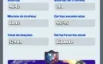 Claah royale, nível 13, deck principal FULL, 6000+ troféus