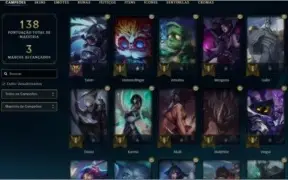 CONTA LEAGUE OF LEGENDS - LEVEL 59 (SMURF)