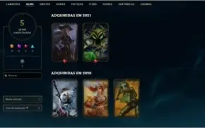 CONTA LEAGUE OF LEGENDS - LEVEL 59 (SMURF)