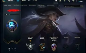CONTA LEAGUE OF LEGENDS - LEVEL 59 (SMURF)
