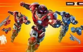 ⭐Fortnite - Iron Man Zero + Pacote Zero Coleção Completa