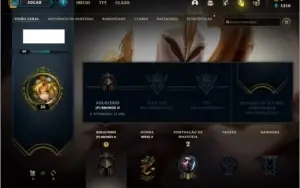 Conta Lol Unranked - NOVA