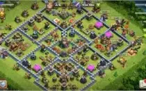 Clash Of Clans CV 14 bem upado - Barato