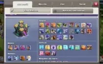 Clash Of Clans CV 14 bem upado - Barato